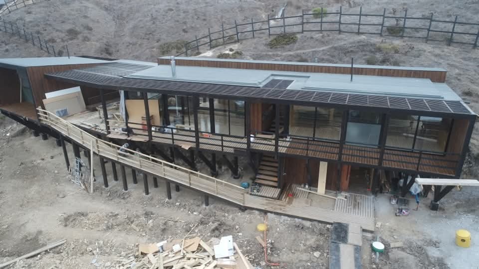Vista exterior con terraza
